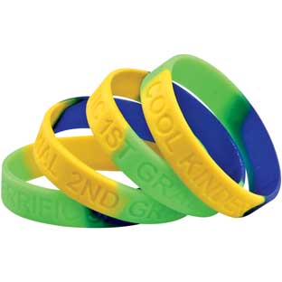 Grade-Specific Welcome Bracelets - 24 bracelets for K, 1st, 2nd or 3rd Grade