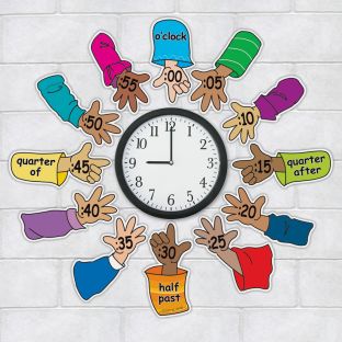 Helping Hands Around The Clock - 12 pieces