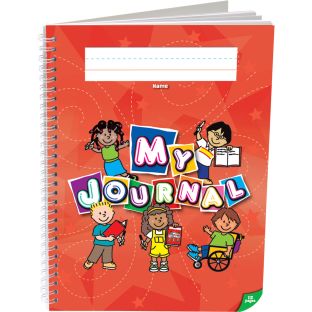 Deluxe Spiral Draw And Write Journals (Kids Cover) - Set Of 6 - K-2