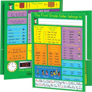 Common Core Resource Folders - First Grade - 12 folders