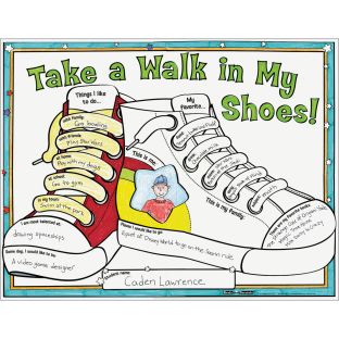 Ready-To-Decorate® Take A Walk In My Shoes! Posters - 24 posters