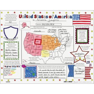 Ready-To-Decorate® United States Of America Posters - 24 posters