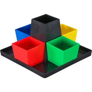 Really Good Stuff® Square Organizer - Primary Colors - 1 organizer