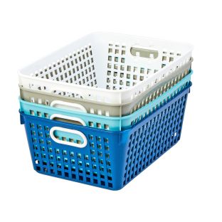 Really Good Stuff® Large Baskets - Cool and Calm, 4 Pack