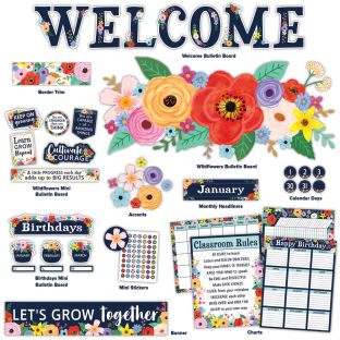 Wildflowers Classroom Décor Set